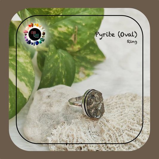 Pyrite Ring (Oval )