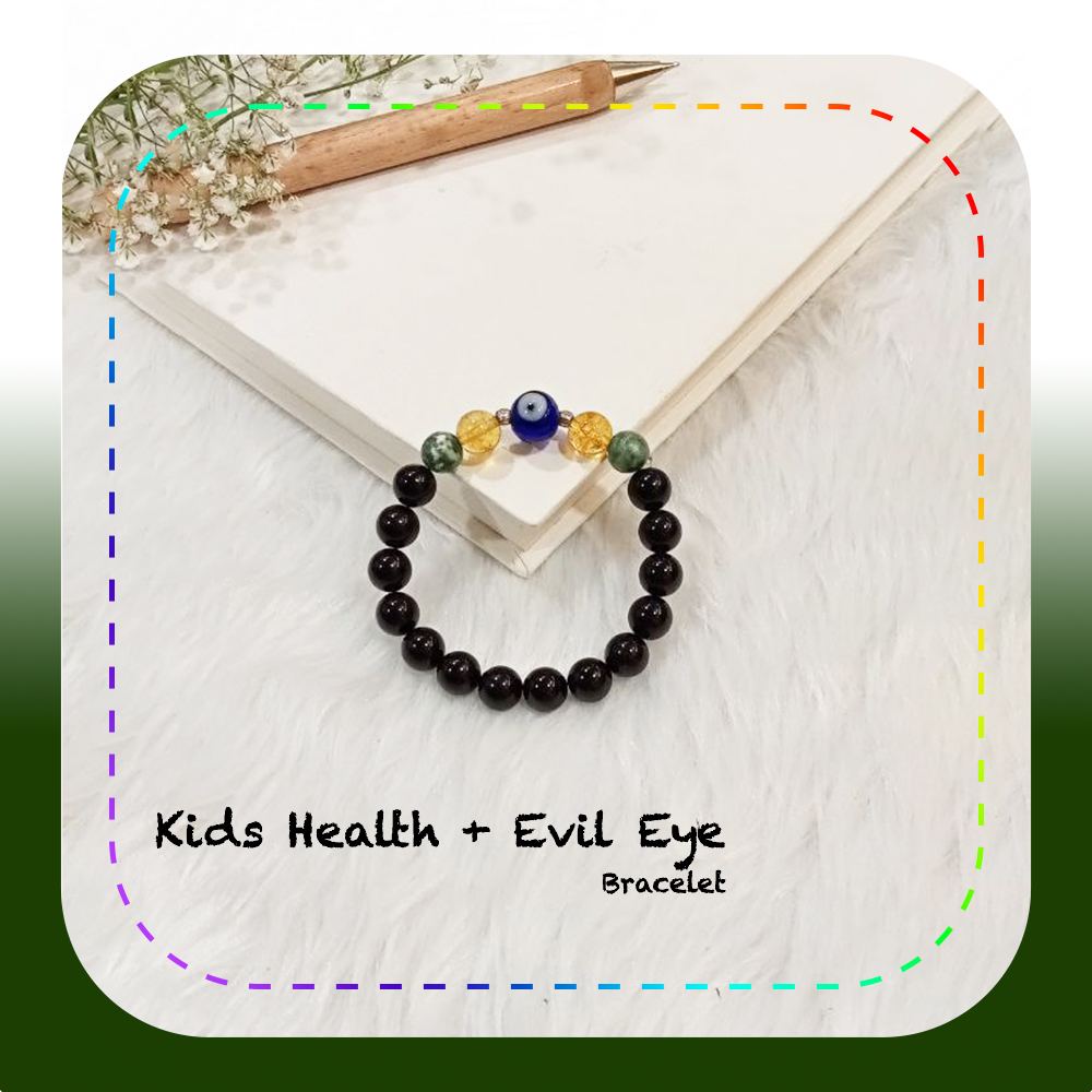 Kids Health and Evil Eye Protection Bracelet