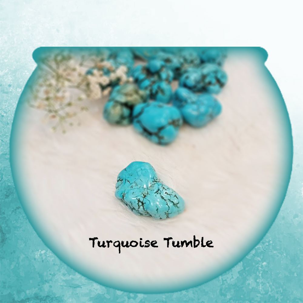 Turquoise : Irani Firoza Tumble Stone
