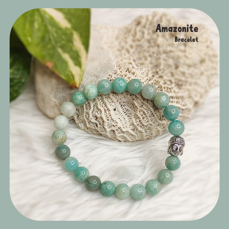 Amazonite, Crystal Bracelet