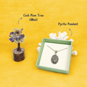 Cash Flow Tree & Pyrite Pendant