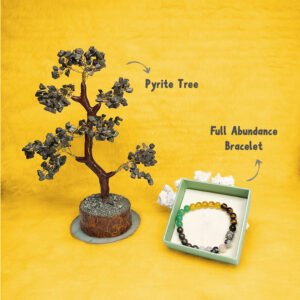 Pyrite Tree & Full Abunadance Bracelet